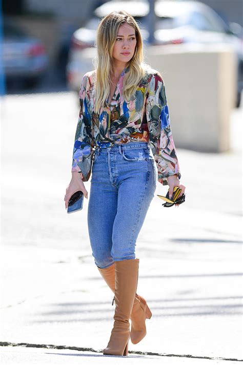 Hilary Duffs Best Street Style And Fashion Photos Footwear News