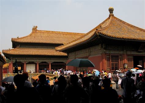 Jiao Tai Dian Crowd Forbidden City Beijing Chinese Tour Flickr