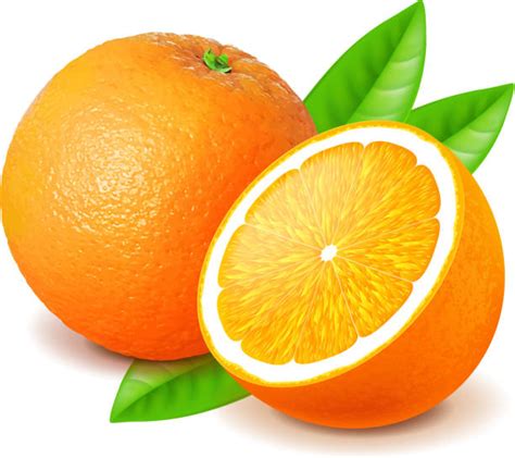 Royalty Free Orange Fruit Clip Art Vector Images And Illustrations Istock