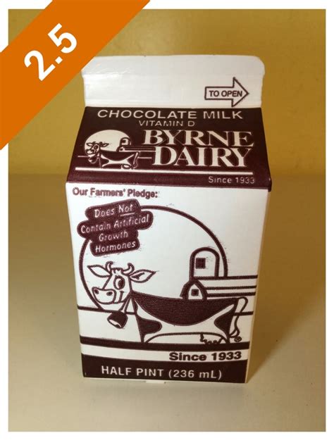 Byrne Dairy Chocolate Milk 236ml Carton — Chocolate Milk Reviews