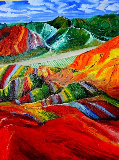 Knowledgeclubonline Rainbow Mountain Peru A Paint Into The Unknown