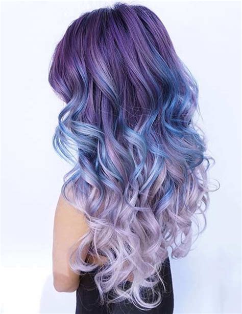 25 Amazing Blue And Purple Hair Looks Page 3 Of 3 Stayglam