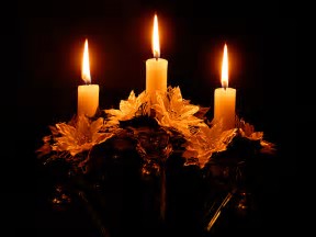 Image result for christmas candles