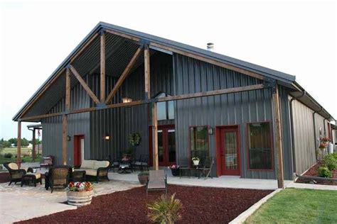 X Pole Barn House Plans Beautiful Metal Buildings With Living
