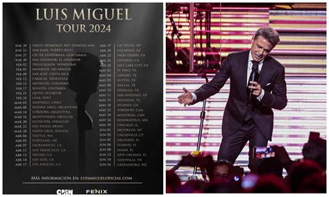 Its Official Luis Miguel Tour 2024s New Dates Are Confirmed