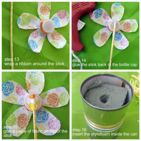 Crissys Crafts Recycled Water Bottle Flower
