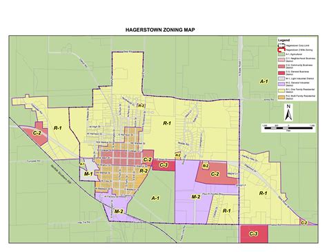 Zoning Maps Hagerstown In Comprehensive Plan