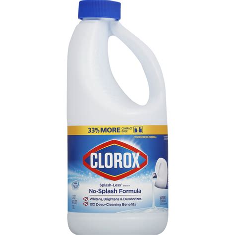 Save On Clorox Splash Less Liquid Bleach Regular Order Online Delivery