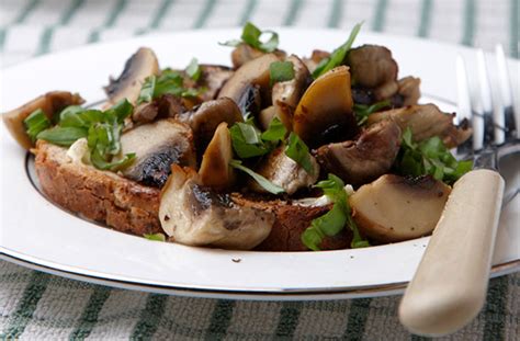 A great alternative at roast dinners. Garlicky Chestnut Mushrooms on Toast recipe - goodtoknow