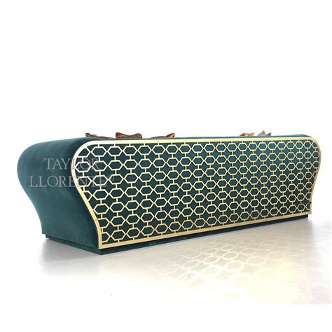 This luxury italian furniture collection combines high end materials in wood and metal with fine. LUXURY SOFAS Sofa with Gold Metal Fretwork Design | TAYLOR LLORENTE FURNITURE in 2020 | Luxury ...