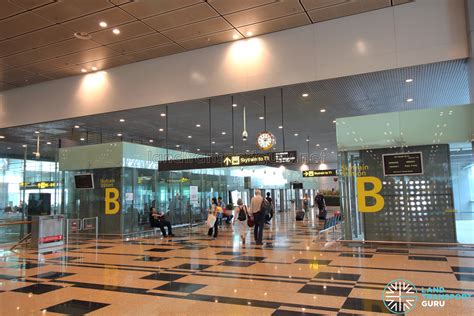 Changi Airport Skytrain Public Area Station B Terminal 3 Land