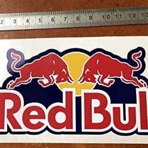 Red Bull Sticker Etsy