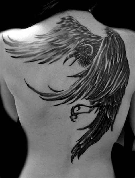 Huge Raven Back Tattoo Tattoomagz › Tattoo Designs Ink Works