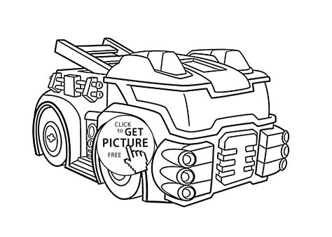 Get your kids started coloring the transformers with our rescue bots coloring pages. Heatwave the fire bot coloring pages for kids, printable ...