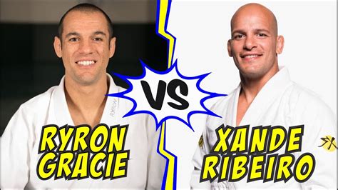 Ryron Gracie Jiu Jitsu Match Vs Xande Ribeiro Never Before Seen