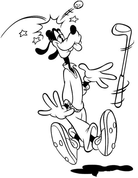 Free sports coloring sheets and games coloring printables. Free Printable Goofy Coloring Pages For Kids