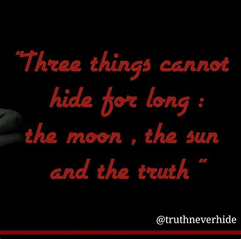 truth never hide