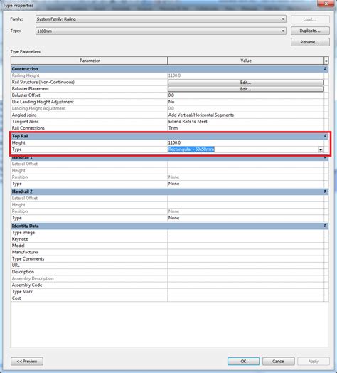 Railings revit family you can use railing command to create bridge railing along the chosen edge. How to assign material on Top Rail | Revit Products | Autodesk Knowledge Network