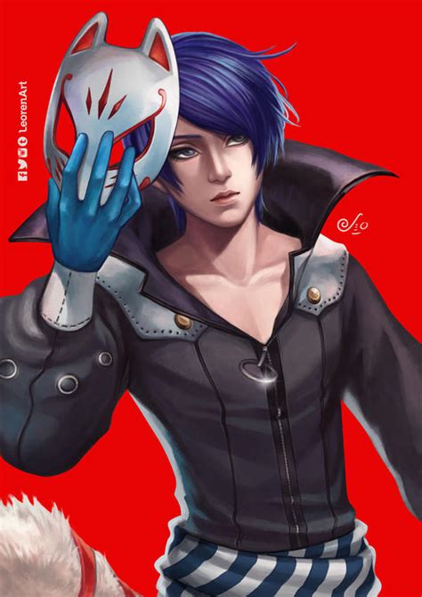 Persona 5 Yusuke By Leorenart On Deviantart
