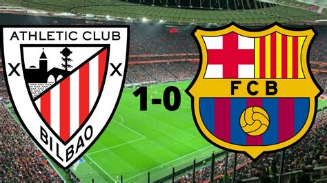 Athletic Bilbao Vs Barcelona 1 0 Extended Highlights And Goals 2020 Youtube