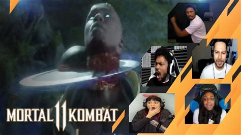 Gamers Reactions To Geras Mortal Kombat 11 Youtube