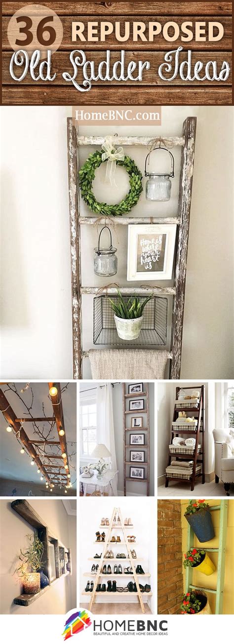 36 Brilliant Repurposed Old Ladder Ideas For Fans Of Upcycling In 2022