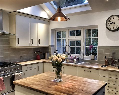 Carolines Farmhouse Kitchen Rustic Metro Tiles Walls And Floors