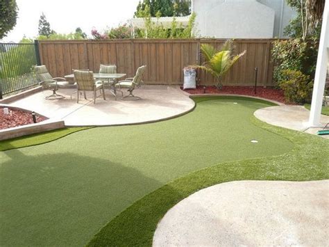 Standard putters and irons are used and scoring is done as in real golf, penalties being counted as… 42 best DIY Putting Greens images on Pinterest | Backyard ...