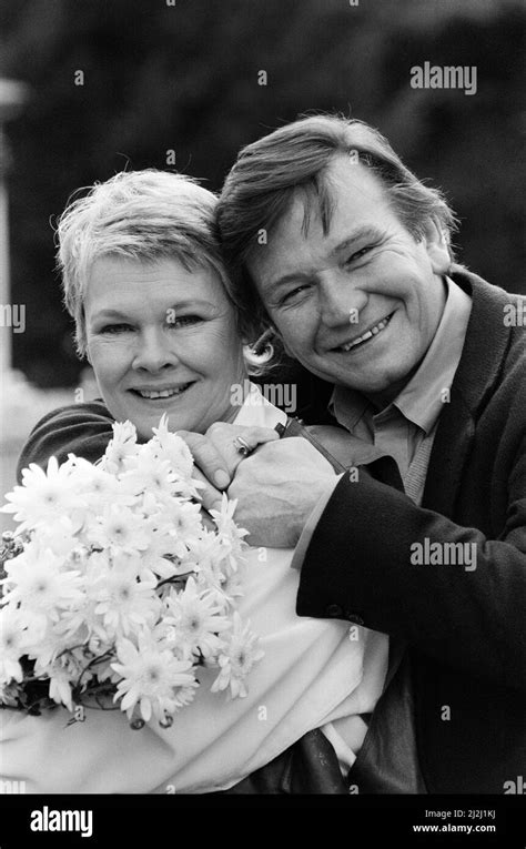 Actress Judi Dench And Her Husband The Actor Michael Williams 10th