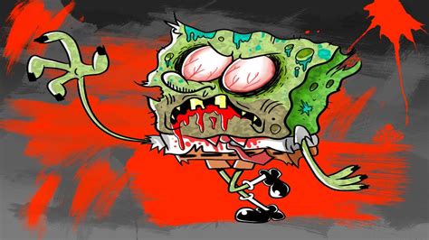 Spongebob Squarepants Vs Zombies Cartoon Halloween Game Hd Gameplay