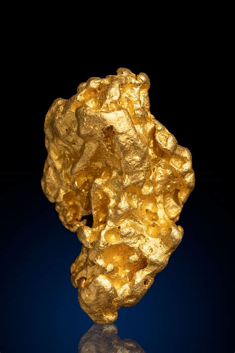 Rugged Solid Australian Natural Gold Nugget Grams Rb