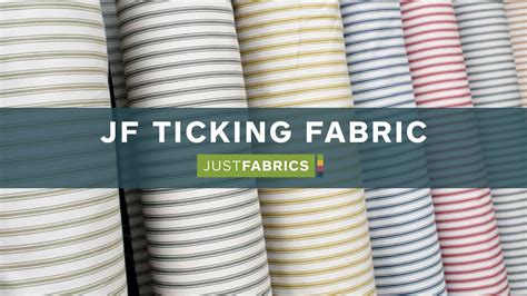 What Is Ticking Fabric The Jf Ticking Fabric Range Just Fabrics