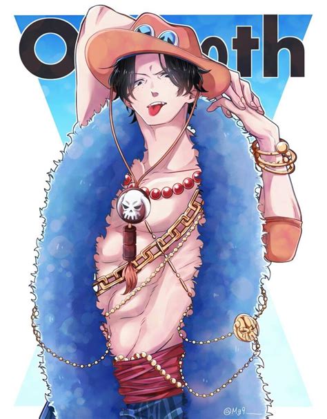 20th Years One Piece Portgas D Ace Gambar Karakter Gambar Manga