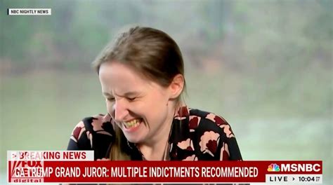 Trump Grand Jury Foreperson Emily Kohrs Laughs Jokes Through Strange Media Tour On Cnn Nbc