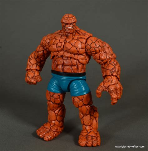 marvel legends the thing figure review - wide stance | Lyles Movie Files