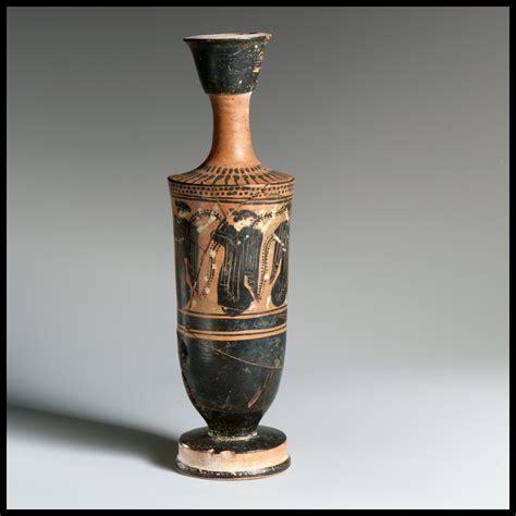 Attributed To The Haimon Group Lekythos Greek Attic Classical