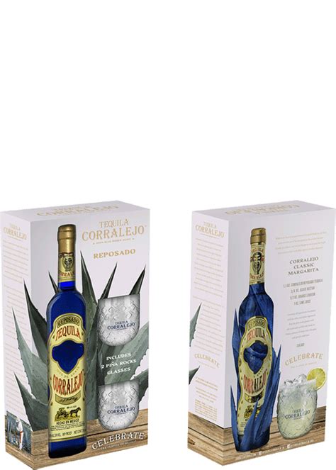 Corralejo Reposado Tequila With Two Glasses T Total Wine And More