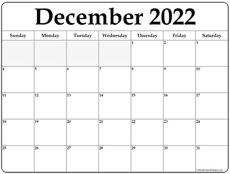 December 2022 Calendar Free Printable Calendar Artofit