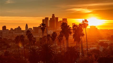 The Most Beautiful Sunset In Los Angeles California Los Angeles