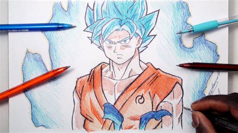 Goku Ssgss Drawing At Explore Collection Of Goku