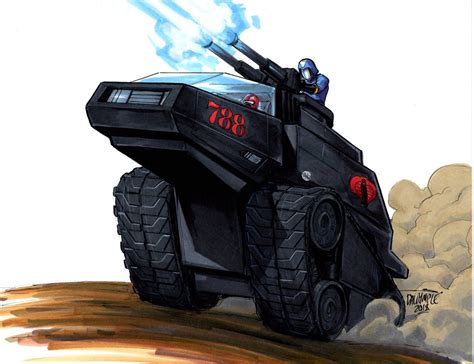 Cobra Commander Hiss Tank By Scott Dalrymple Gi Joe Gi Joe Cobra