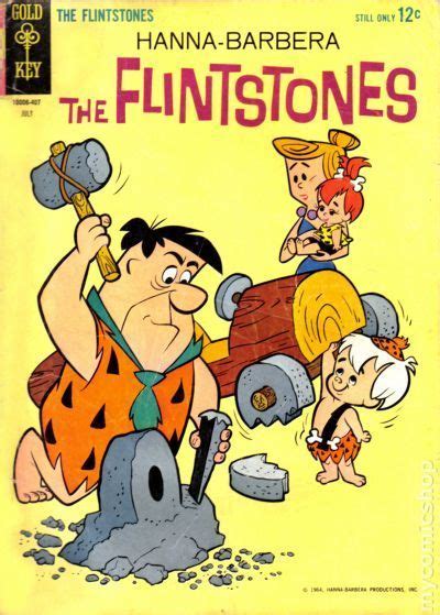 Flintstones 1961 Dellgold Key Comic Books Classic Cartoon