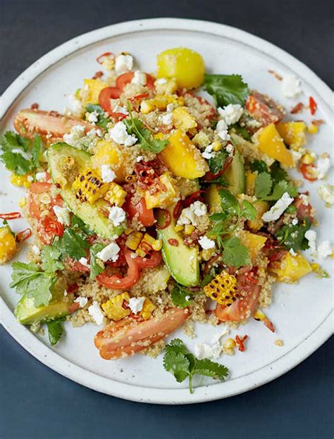 Seasoned with cajun spices and dressed with fresh veg and slices of ripe avocado, these tacos are an excellent dinner option that takes just 20. Salmon Risotto Recipes Jamie Oliver / Jamie's Summer Pea ...