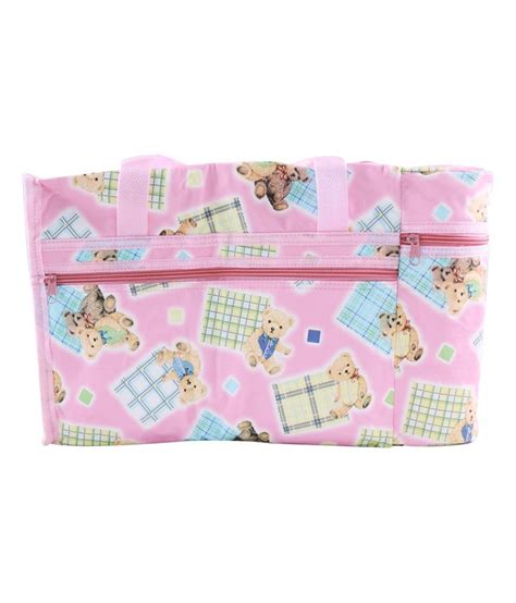 Baby Pink Diaper Bag Backpack