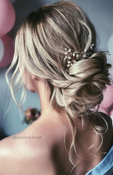 Messy Updo Hairstyles The Most Romantic Updo To Get An Elegant