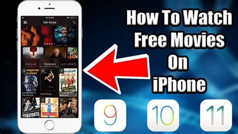 How To Watch Free Movies On Iphoneipad Ios 9 10 11 Best Free