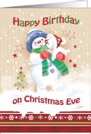 Wishing you a beautiful day and many blessings for the year ahead. Birthday on Christmas Eve Cards from Greeting Card Universe