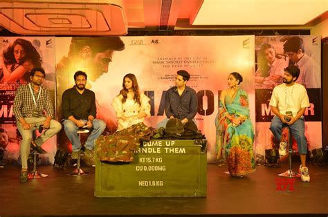 Adivi Seshs Major Movie Teaser Launch Gallery Social News Xyz