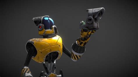 Robot Mascot By Ankor Mascot 3d Model Robot