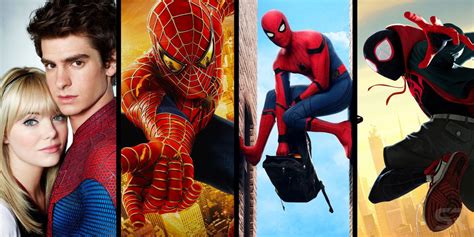 Spider Man All 7 Movies Ranked Including Spider Verse